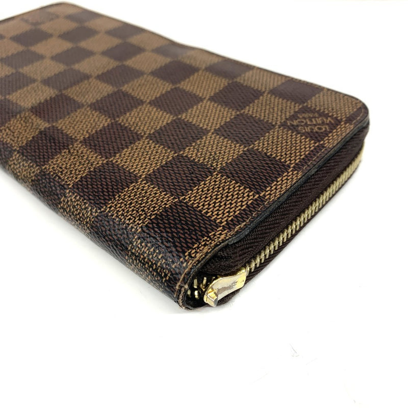 LOUIS VUITTON(ルイ・ヴィトン)　ダミエ　ジッピーウォレット　N60015 ダミエレザー エベヌ　メンズ 長財布 【102062041005】