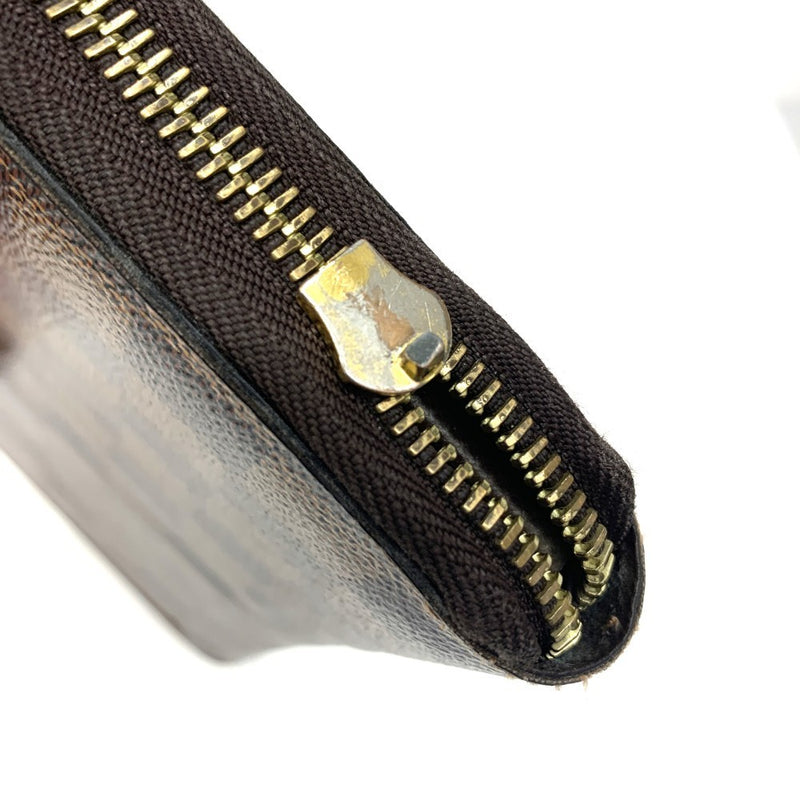 LOUIS VUITTON(ルイ・ヴィトン)　ダミエ　ジッピーウォレット　N60015 ダミエレザー エベヌ　メンズ 長財布 【102062041005】