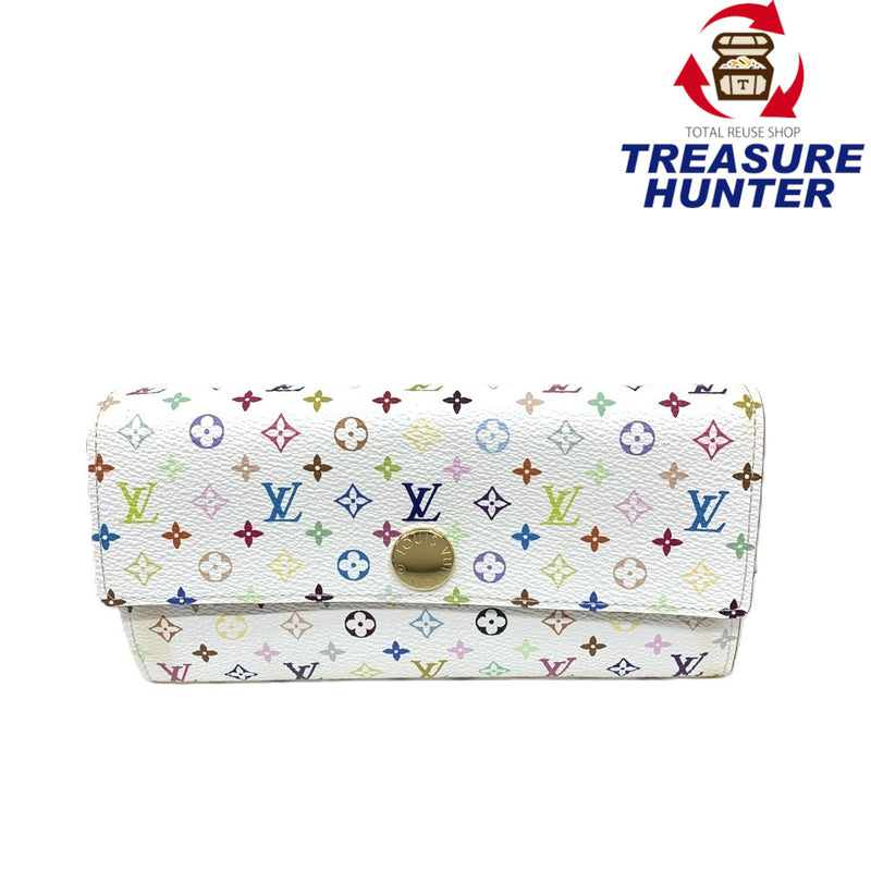 LOUIS VUITTON(ルイ・ヴィトン)　モノグラム・マルチカラー　ポルトフォイユ・サラ　フィグ　スナップ開閉式 M93745 レディース 長財布　 【102062092003】