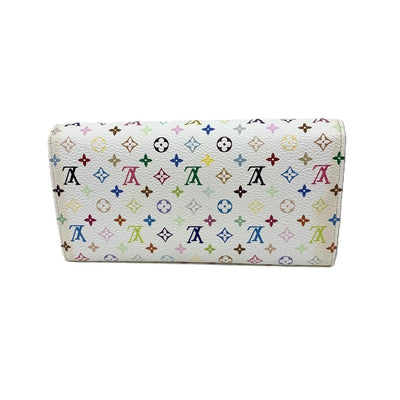 LOUIS VUITTON(ルイ・ヴィトン)　モノグラム・マルチカラー　ポルトフォイユ・サラ　フィグ　スナップ開閉式 M93745 レディース 長財布　 【102062092003】