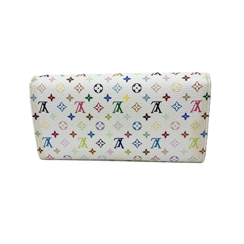 LOUIS VUITTON(ルイ・ヴィトン)　モノグラム・マルチカラー　ポルトフォイユ・サラ　フィグ　スナップ開閉式 M93745 レディース 長財布　 【102062092003】