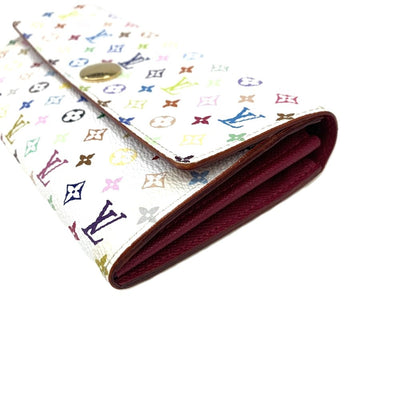LOUIS VUITTON(ルイ・ヴィトン)　モノグラム・マルチカラー　ポルトフォイユ・サラ　フィグ　スナップ開閉式 M93745 レディース 長財布　 【102062092003】