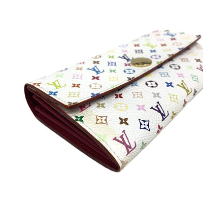 LOUIS VUITTON(ルイ・ヴィトン)　モノグラム・マルチカラー　ポルトフォイユ・サラ　フィグ　スナップ開閉式 M93745 レディース 長財布　 【102062092003】