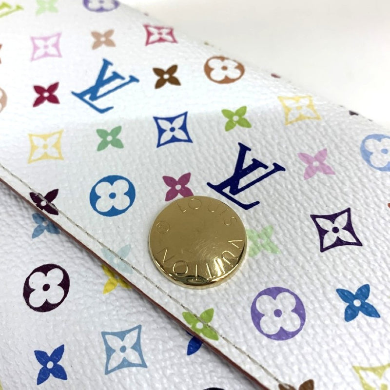 LOUIS VUITTON(ルイ・ヴィトン)　モノグラム・マルチカラー　ポルトフォイユ・サラ　フィグ　スナップ開閉式 M93745 レディース 長財布　 【102062092003】