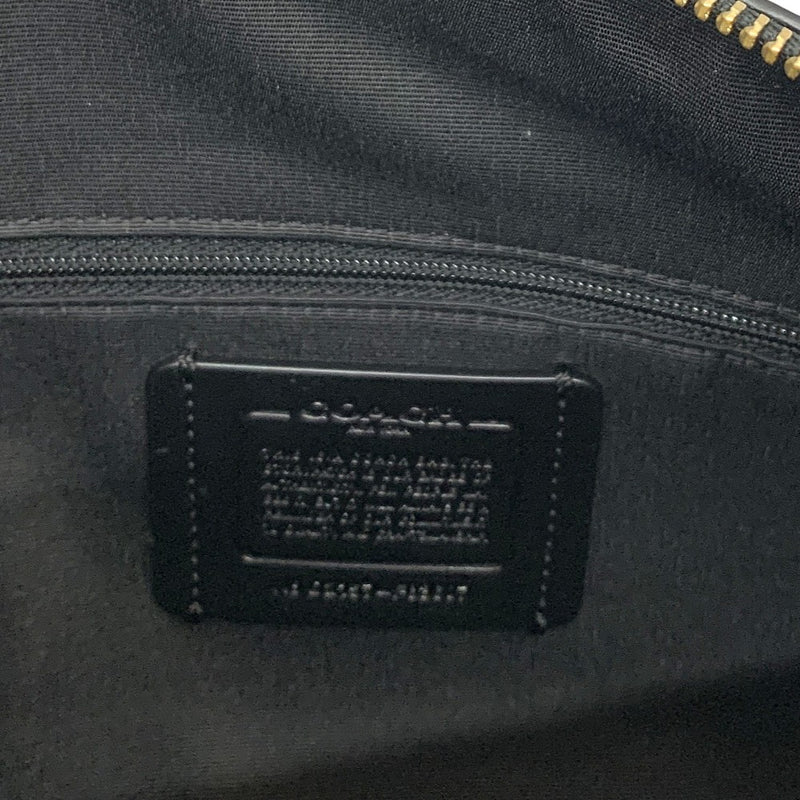 COACH(コーチ)　シグネクチャー　2wayショルダーバッグ　ハンドバッグ　F83607 PVC×レザー　ブラウン レディース 【102062113005】