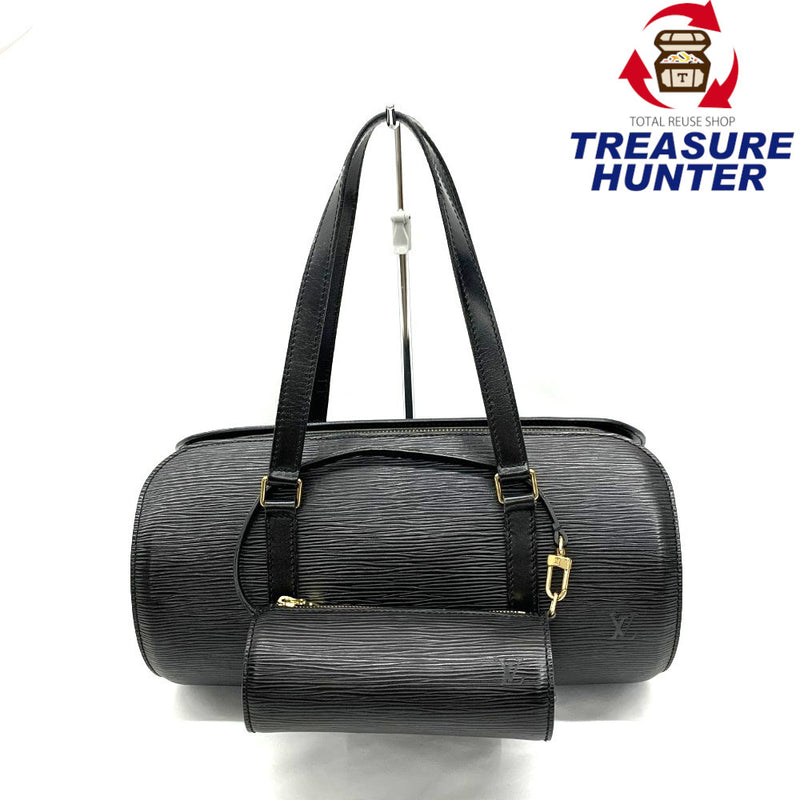 LOUIS VUITTON(ルイ・ヴィトン)　エピ　スフロ　M52222 エピレザー　ノワール　ハンドバッグ　ポーチ付　レディース  【102062119005】
