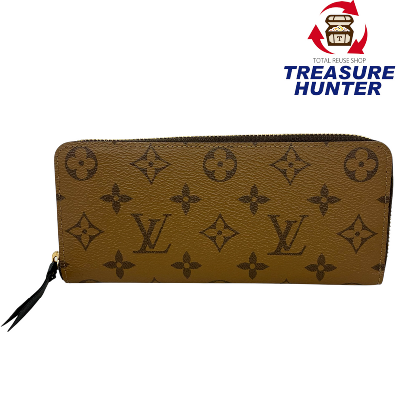LOUIS VUITTON ポルトフォイユ・クレマンス モノグラム・リバース M82336 ラウンドファスナー長財布 ルイヴィトン 【102062157006】