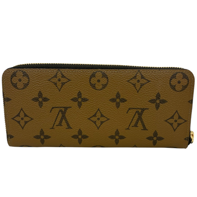 LOUIS VUITTON ポルトフォイユ・クレマンス モノグラム・リバース M82336 ラウンドファスナー長財布 ルイヴィトン 【102062157006】