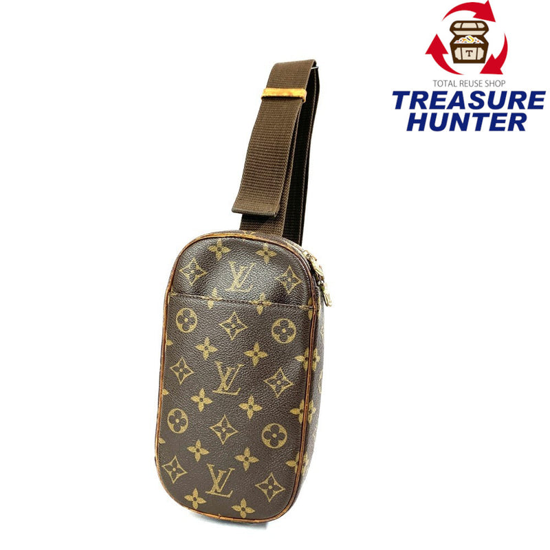 LOUIS VUITTON(ルイ・ヴィトン)　モノグラム・ポシェット・ガンジュ　M51870 モノグラムレザー 　ボディバッグ 【102062178005】