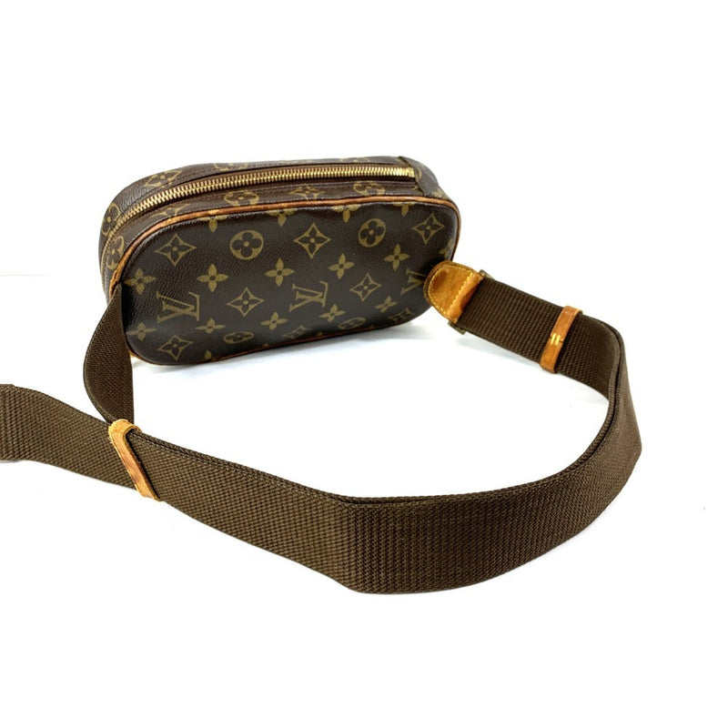 LOUIS VUITTON(ルイ・ヴィトン)　モノグラム・ポシェット・ガンジュ　M51870 モノグラムレザー 　ボディバッグ 【102062178005】