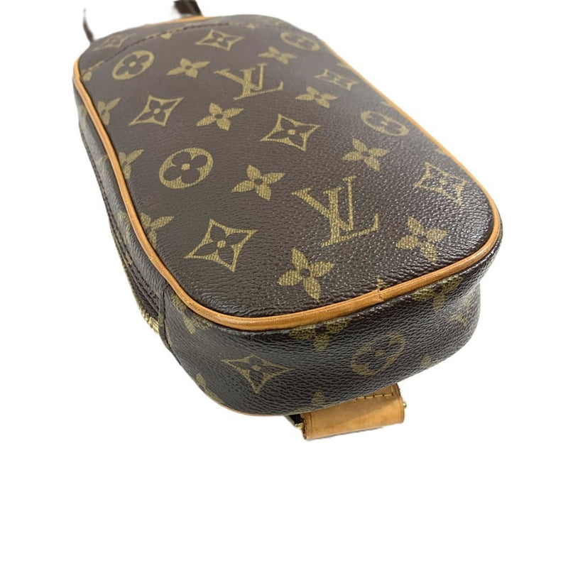 LOUIS VUITTON(ルイ・ヴィトン) モノグラム ポシェット ガンジュ M51870  ボディバッグ モノグラムキャンバス ブラウン系 【102062210001】