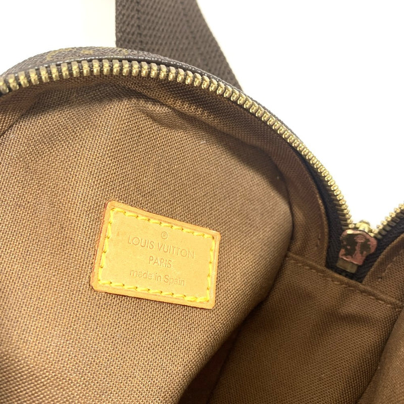LOUIS VUITTON(ルイ・ヴィトン) モノグラム ポシェット ガンジュ M51870  ボディバッグ モノグラムキャンバス ブラウン系 【102062210001】