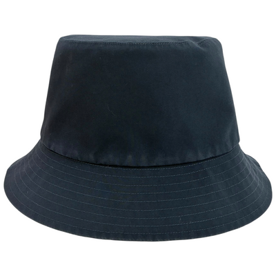 Christian Dior Teddy-D リバーシブルボブハット 95TDD923A130 頭周り約58cm ネイビー×オブリーク柄 クリスチャンディオール 【102062223007】