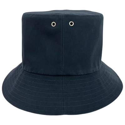 Christian Dior Teddy-D リバーシブルボブハット 95TDD923A130 頭周り約58cm ネイビー×オブリーク柄 クリスチャンディオール 【102062223007】