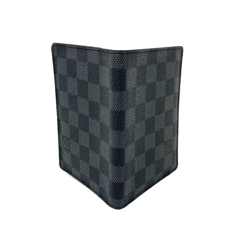 LOUIS VUITTON(ルイ・ヴィトン)　ダミエ　クーヴェルテュール・パスポール　N60031 　グラフィット　パスポートカバー 【102062232005】