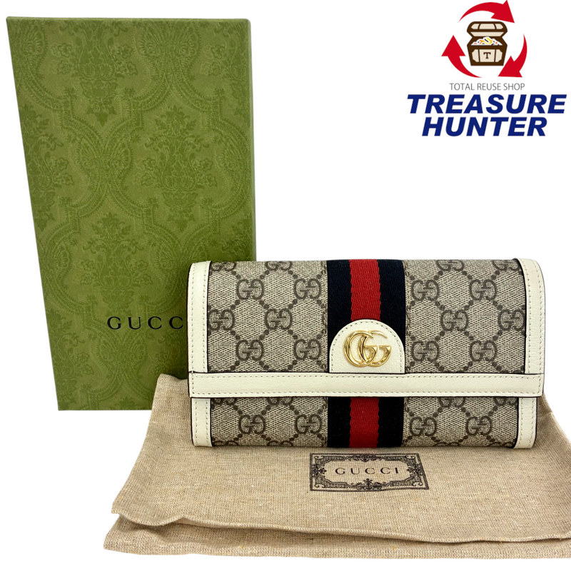 GUCCI GGスプリーム オフィディアコンチネンタルウォレット 523153-2149 グッチ 【102062251006】
