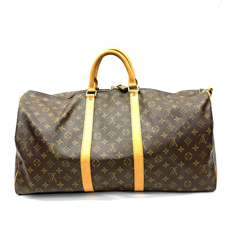 LOUIS VUITTON(ルイ・ヴィトン)　モノグラム　キーポル・バンドリエール55　M41414 レザーストラップ付 【102062289005】