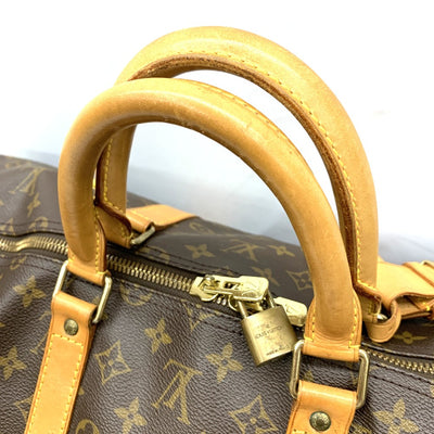 LOUIS VUITTON(ルイ・ヴィトン)　モノグラム　キーポル・バンドリエール55　M41414 レザーストラップ付 【102062289005】