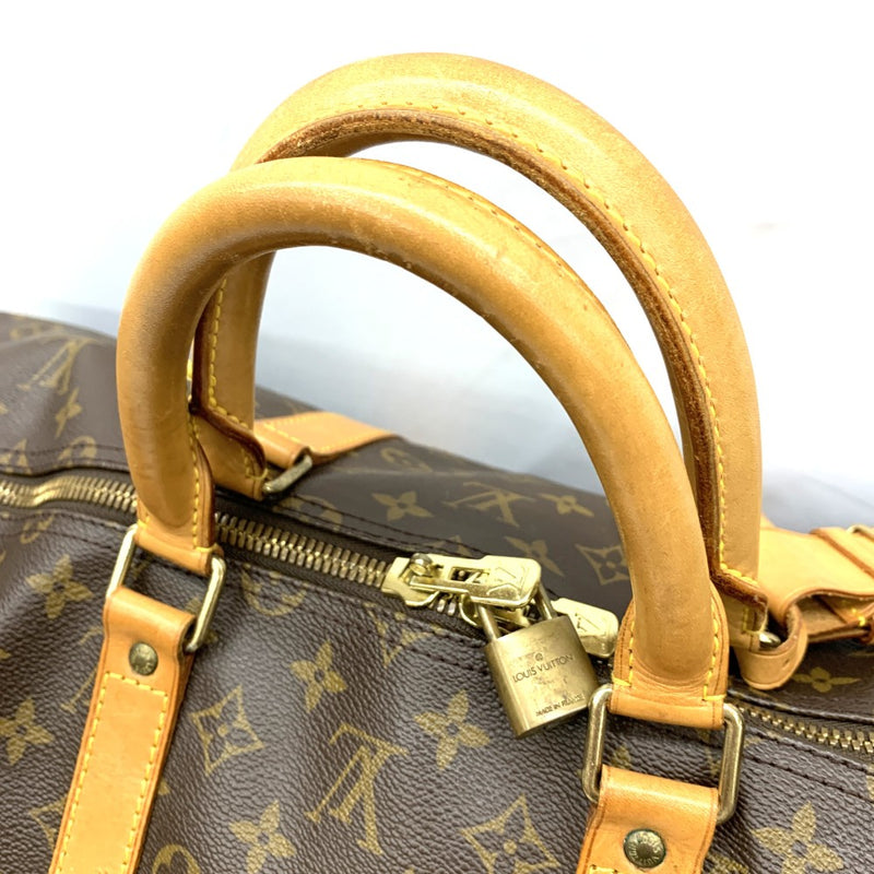LOUIS VUITTON(ルイ・ヴィトン)　モノグラム　キーポル・バンドリエール55　M41414 レザーストラップ付 【102062289005】
