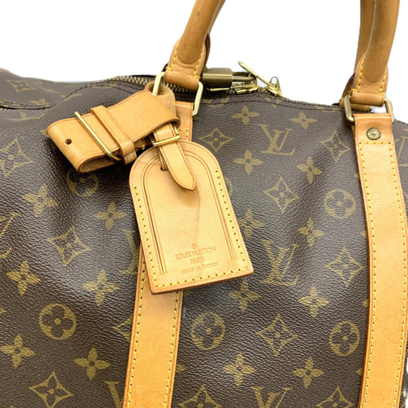 LOUIS VUITTON(ルイ・ヴィトン)　モノグラム　キーポル・バンドリエール55　M41414 レザーストラップ付 【102062289005】