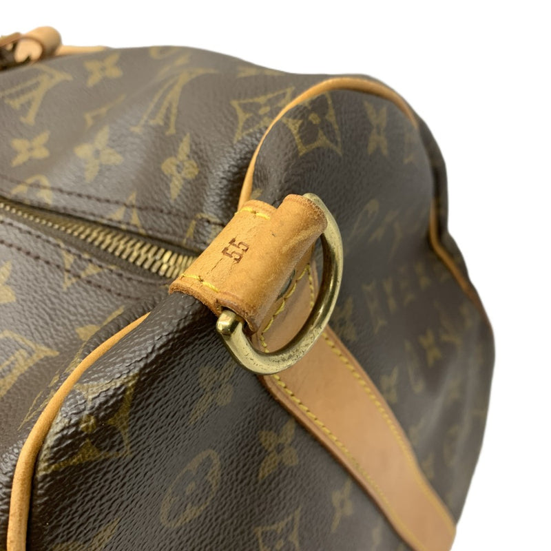 LOUIS VUITTON(ルイ・ヴィトン)　モノグラム　キーポル・バンドリエール55　M41414 レザーストラップ付 【102062289005】