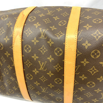 LOUIS VUITTON(ルイ・ヴィトン)　モノグラム　キーポル・バンドリエール55　M41414 レザーストラップ付 【102062289005】