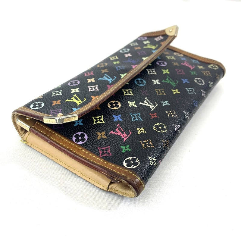 LOUIS VUITTON(ルイ・ヴィトン) モノグラムマルチカラー ポルトトレゾールインターナショナル M92658 長財布 【102062297001】