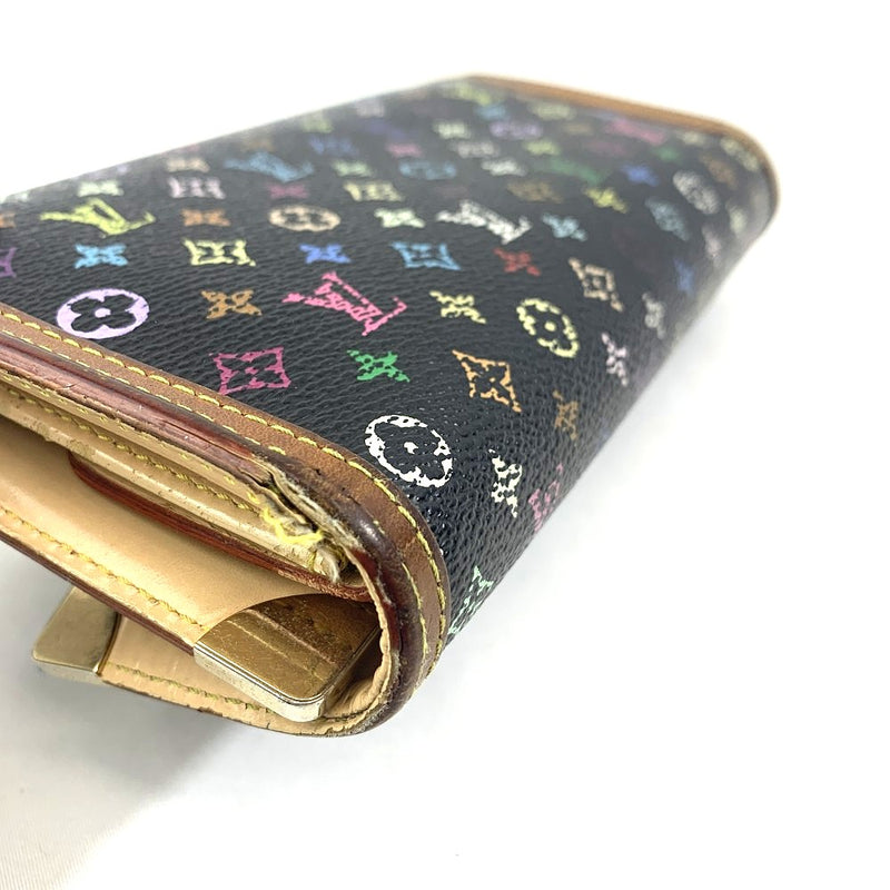 LOUIS VUITTON(ルイ・ヴィトン) モノグラムマルチカラー ポルトトレゾールインターナショナル M92658 長財布 【102062297001】