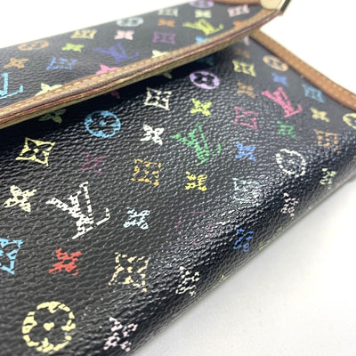 LOUIS VUITTON(ルイ・ヴィトン) モノグラムマルチカラー ポルトトレゾールインターナショナル M92658 長財布 【102062297001】