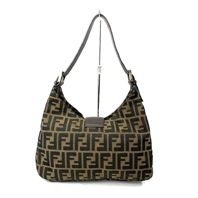 FENDI(フェンディ)　ズッカ柄　ワンショルダーバッグ　2348-26569-009 ブラウン　キャンバス×レザー　レディース 【102062299003】