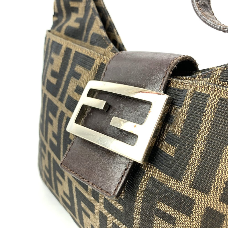 FENDI(フェンディ)　ズッカ柄　ワンショルダーバッグ　2348-26569-009 ブラウン　キャンバス×レザー　レディース 【102062299003】