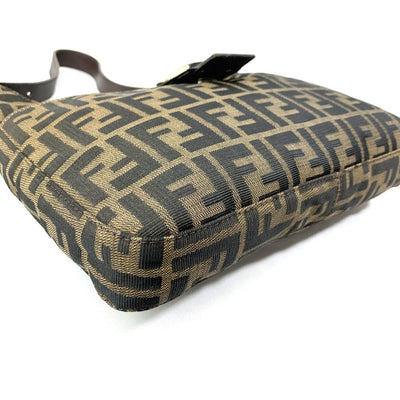 FENDI(フェンディ)　ズッカ柄　ワンショルダーバッグ　2348-26569-009 ブラウン　キャンバス×レザー　レディース 【102062299003】