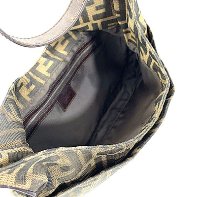 FENDI(フェンディ)　ズッカ柄　ワンショルダーバッグ　2348-26569-009 ブラウン　キャンバス×レザー　レディース 【102062299003】