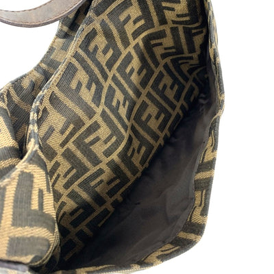 FENDI(フェンディ)　ズッカ柄　ワンショルダーバッグ　2348-26569-009 ブラウン　キャンバス×レザー　レディース 【102062299003】