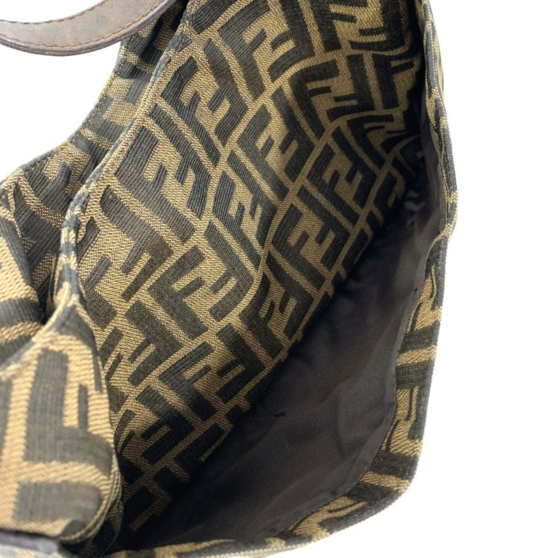 FENDI(フェンディ)　ズッカ柄　ワンショルダーバッグ　2348-26569-009 ブラウン　キャンバス×レザー　レディース 【102062299003】