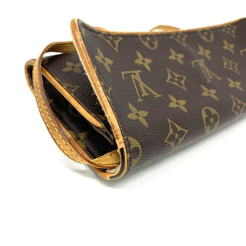 LOUIS VUITTON(ルイ・ヴィトン)　モノグラム　ポシェットツインGM ブラウン系　M51852 レディース バッグ 【102062329003】