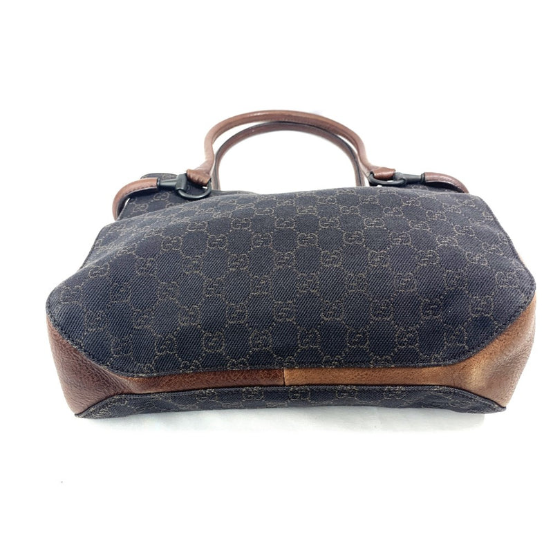 GUCCI(グッチ) GGキャンバス トートバッグ 101971 キャンバス×レザー ダークブラウン レディース バッグ 【102062386005】
