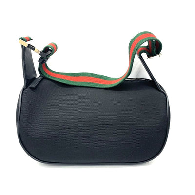 GUCCI(グッチ) シェリーライン テクノキャンバス ボディバッグ ブラック 630920 【102062469003】