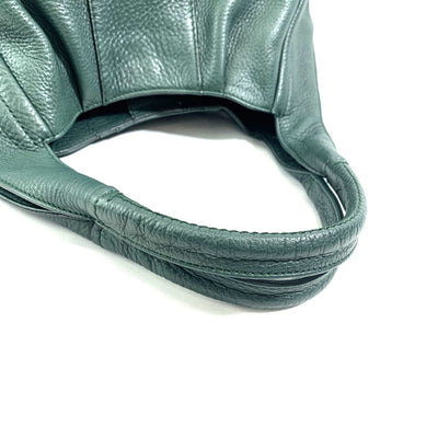 Salvatore Ferragamo フェラガモ ガンチーニ ハンドバッグ レザー グリーン レディース バッグ 【102062488003】