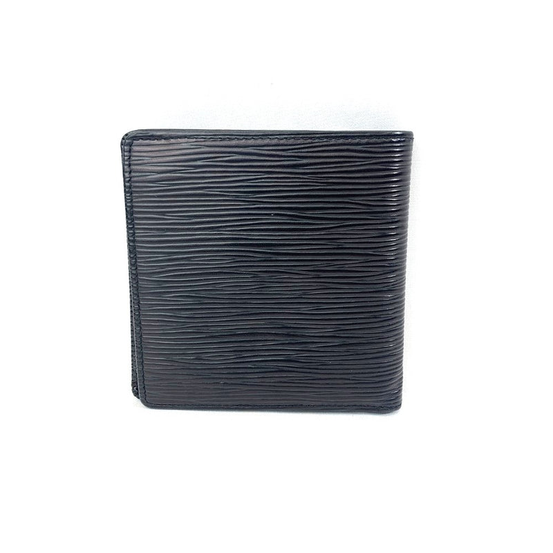 LOUIS VUITTON(ルイ・ヴィトン) エピ ポルト ピエ カルト クレディ モネ M63542 エピレザー ノワール メンズ 二つ折り財布 【102062492001】