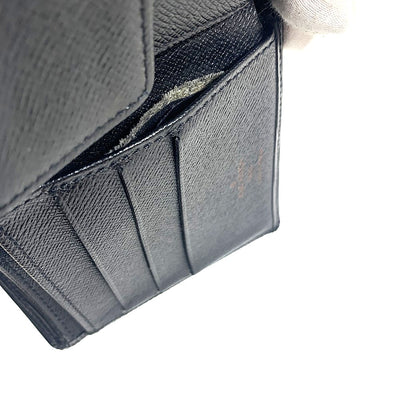 LOUIS VUITTON(ルイ・ヴィトン) エピ ポルト ピエ カルト クレディ モネ M63542 エピレザー ノワール メンズ 二つ折り財布 【102062492001】