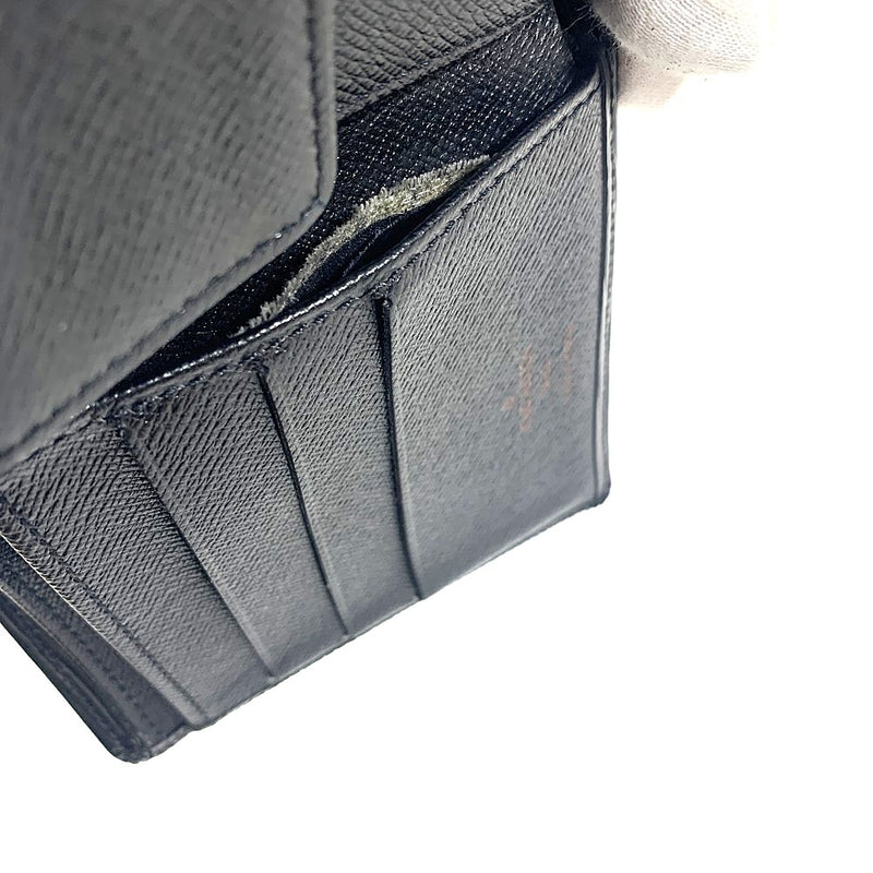 LOUIS VUITTON(ルイ・ヴィトン) エピ ポルト ピエ カルト クレディ モネ M63542 エピレザー ノワール メンズ 二つ折り財布 【102062492001】