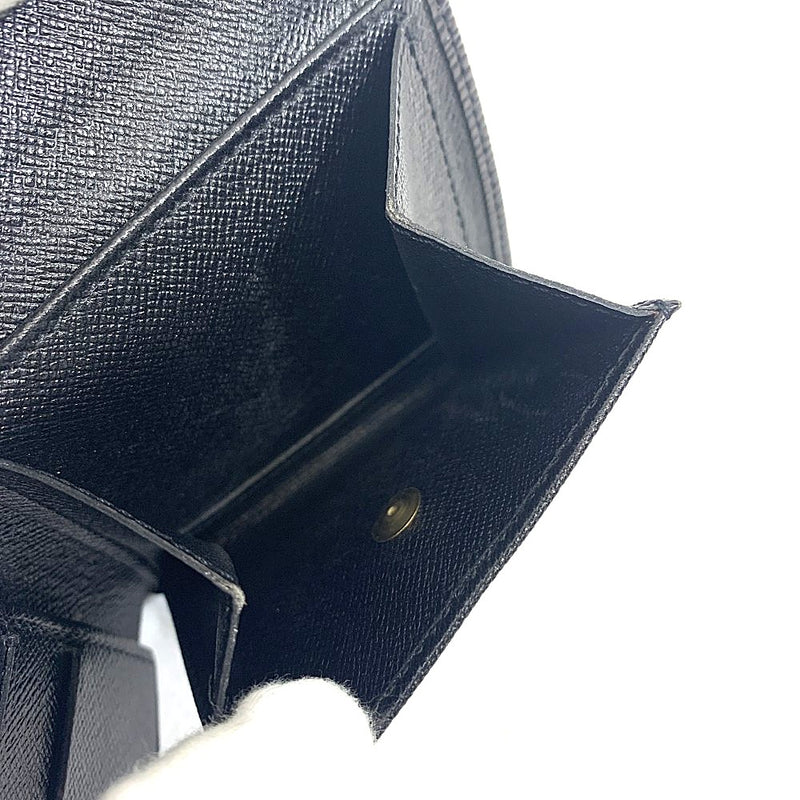 LOUIS VUITTON(ルイ・ヴィトン) エピ ポルト ピエ カルト クレディ モネ M63542 エピレザー ノワール メンズ 二つ折り財布 【102062492001】