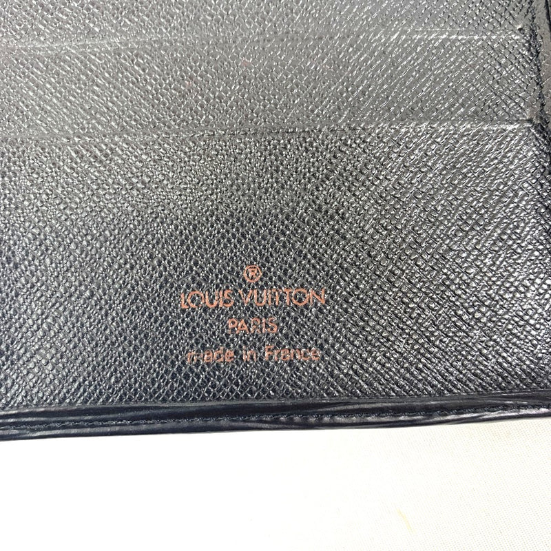 LOUIS VUITTON(ルイ・ヴィトン) エピ ポルト ピエ カルト クレディ モネ M63542 エピレザー ノワール メンズ 二つ折り財布 【102062492001】