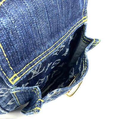 LOUIS VUITTON(ルイ・ヴィトン) モノグラムデニム カメラバッグ M95348 ブルー  【102062538003】