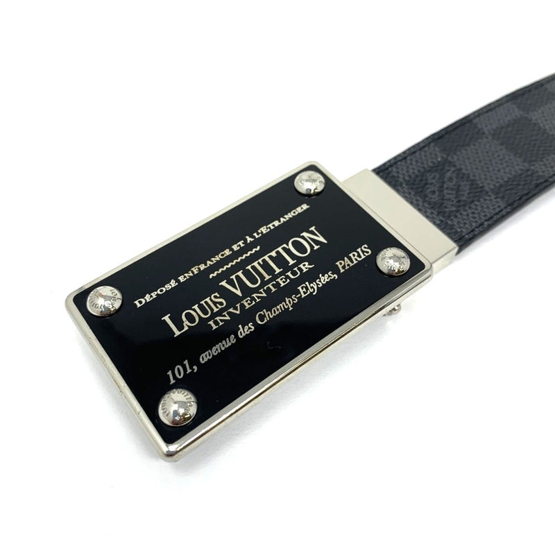 LOUIS VUITTON(ルイ・ヴィトン) サンチュール アヴァントゥール M9632 ダミエレザー グラフィット リバーシブル サイズ38/95 メンズ 【102062552005】