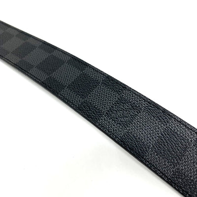 LOUIS VUITTON(ルイ・ヴィトン) サンチュール アヴァントゥール M9632 ダミエレザー グラフィット リバーシブル サイズ38/95 メンズ 【102062552005】