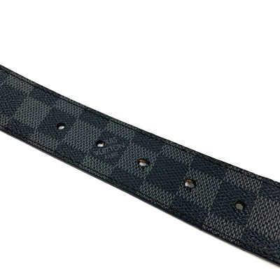 LOUIS VUITTON(ルイ・ヴィトン) サンチュール アヴァントゥール M9632 ダミエレザー グラフィット リバーシブル サイズ38/95 メンズ 【102062552005】
