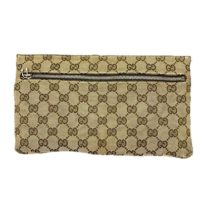 GUCCI グッチ GGキャンバス ウエストバッグ GGキャンバス×レザー ブラウン 28566 【102062590003】