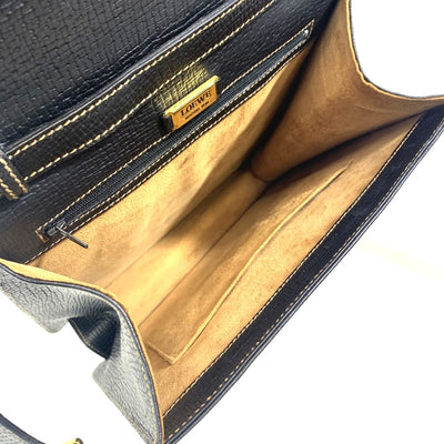 LOEWE(ロエベ) バルセロナ 2WAYバッグ レザー ブラック レディース ハンドバッグ ショルダーバッグ 【102062648001】